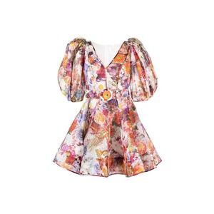 Zimmermann Prima Puff Sleeve Dress